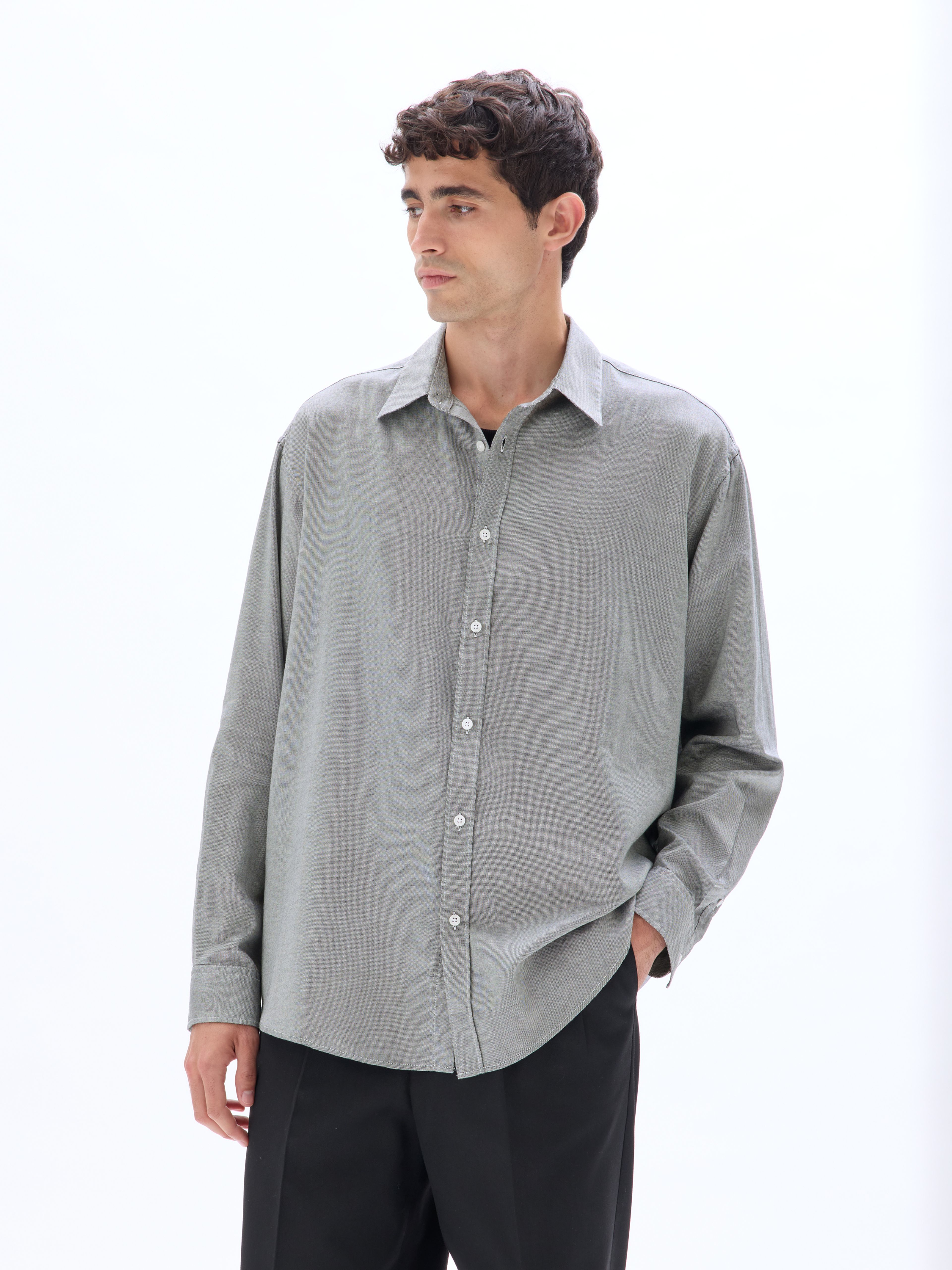 Košeľa Maverford oversize - 003