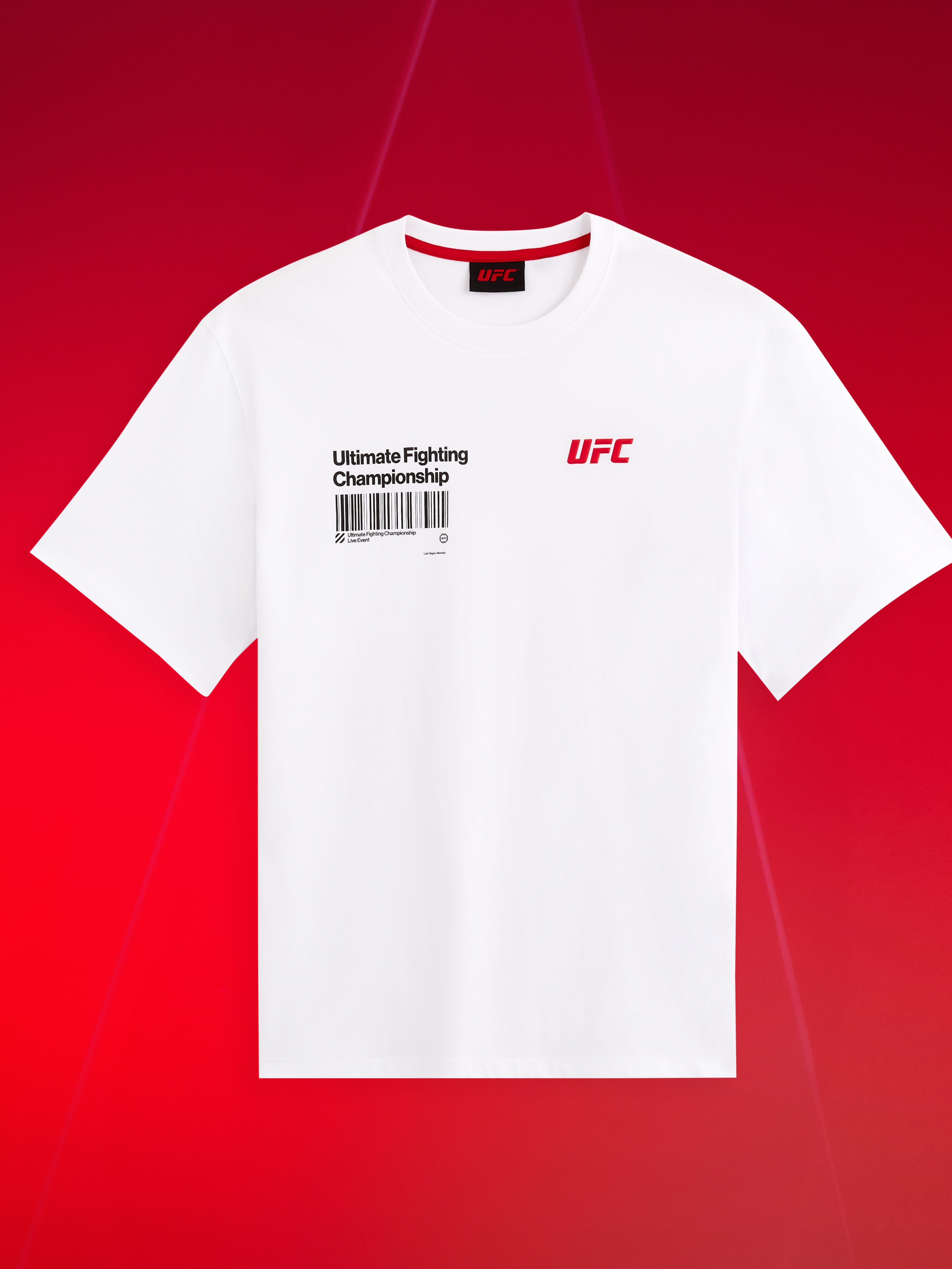 Tričko s potiskem UFC oversize