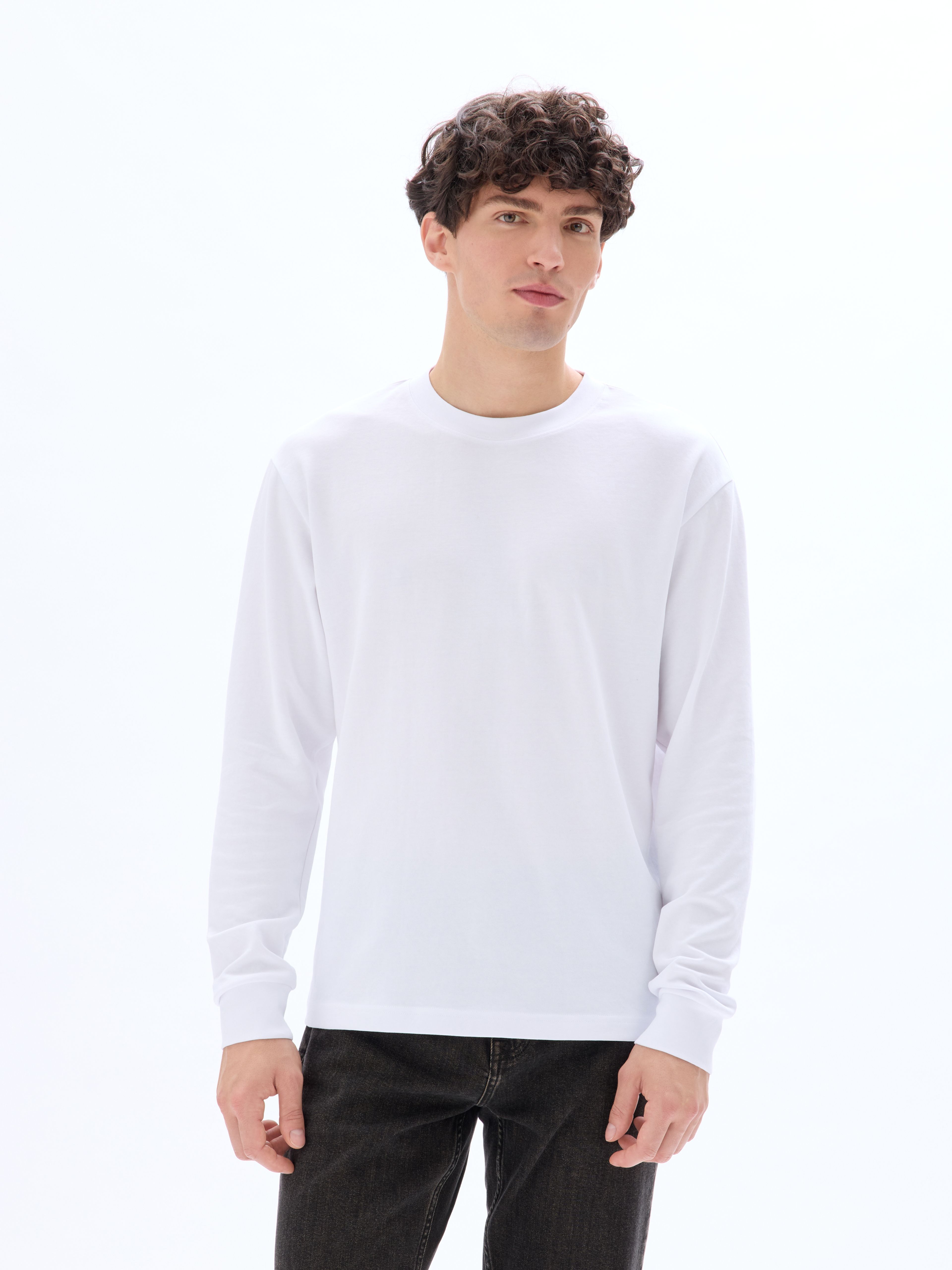 Tričko Leheml oversize s dlouhým rukávem - 003