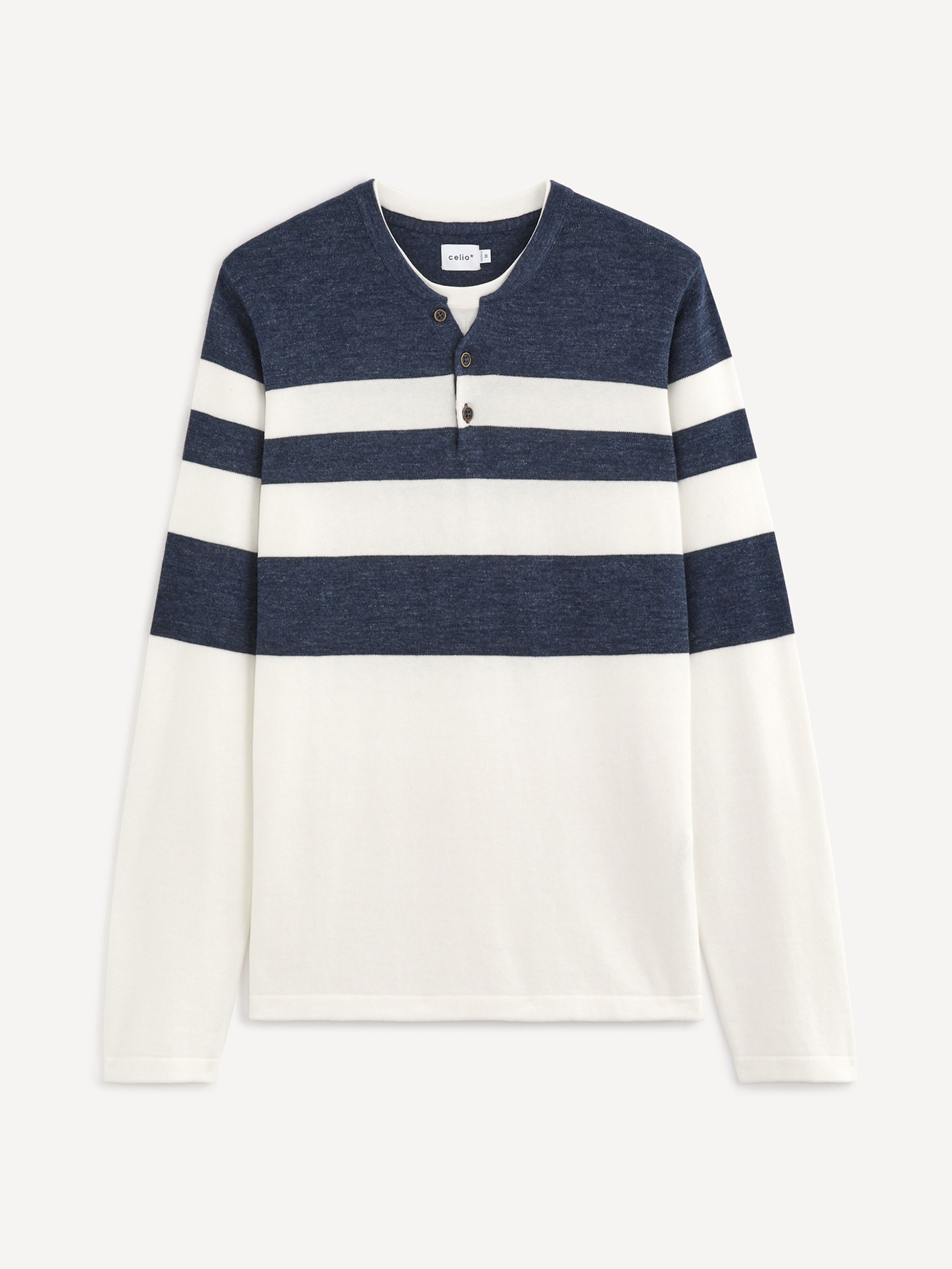 Pruhovaný svetr Techillray