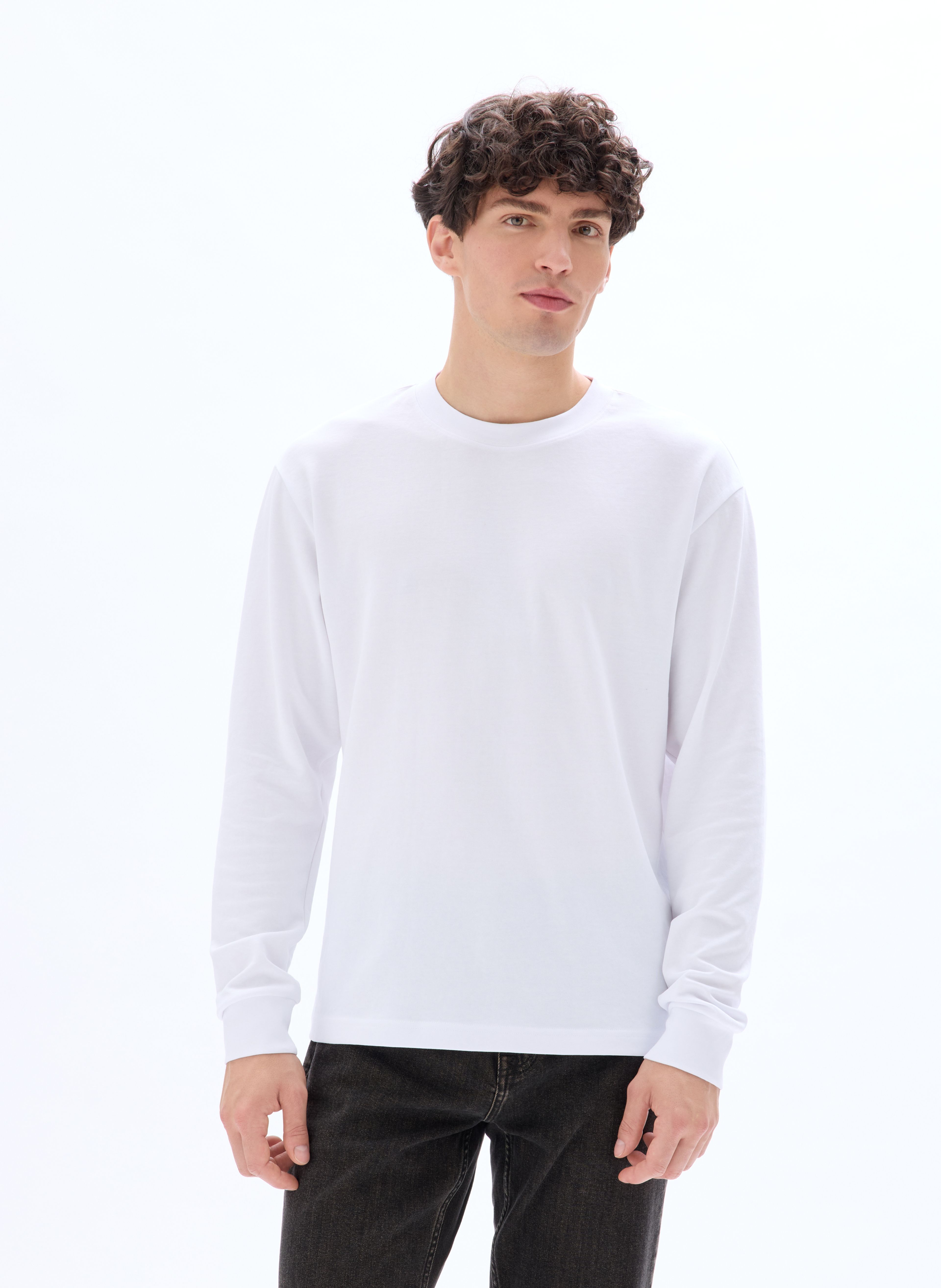 Tričko Leheml oversize s dlouhým rukávem - 003