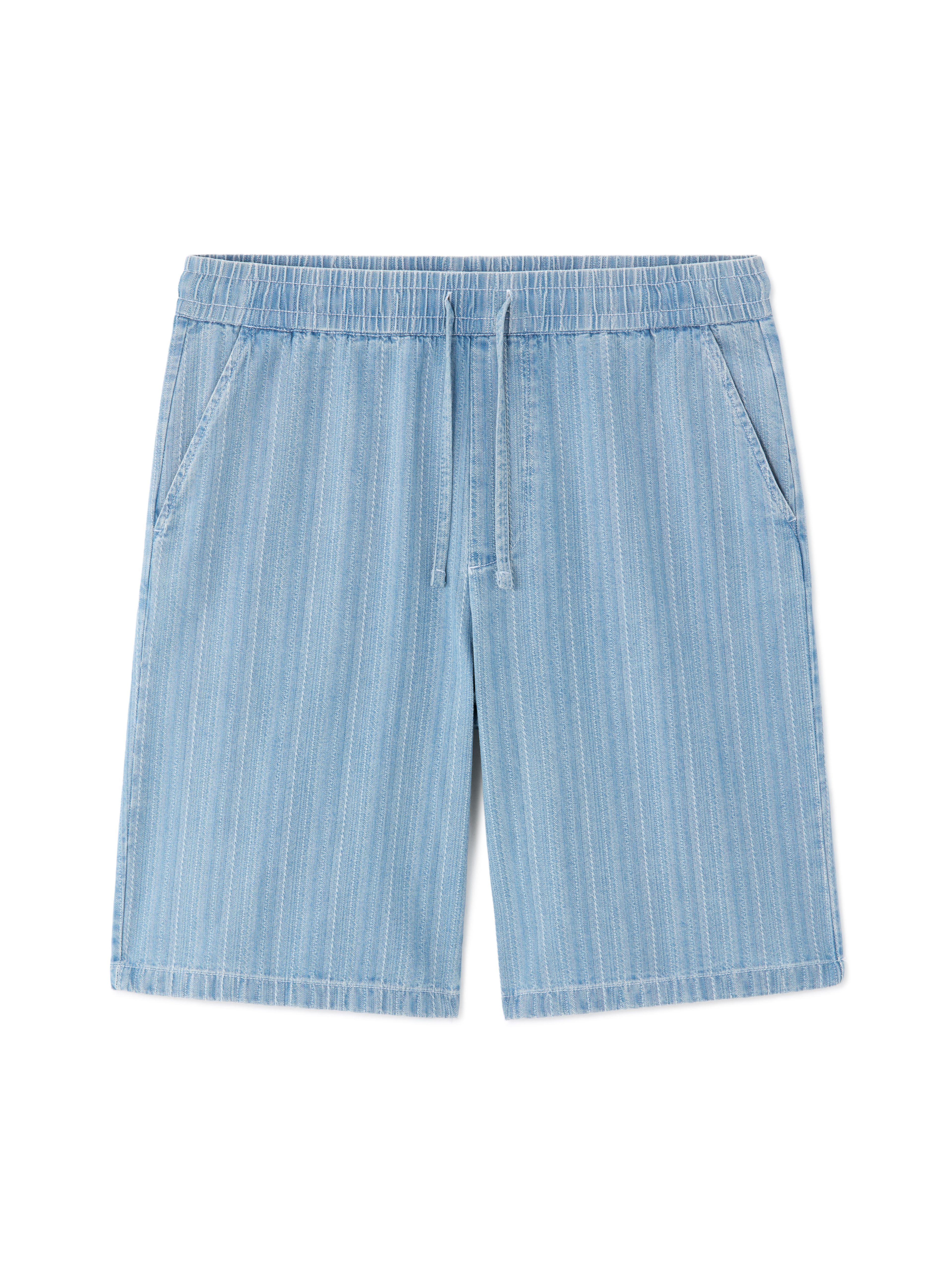 Džínsové kraťasy Nobarbm