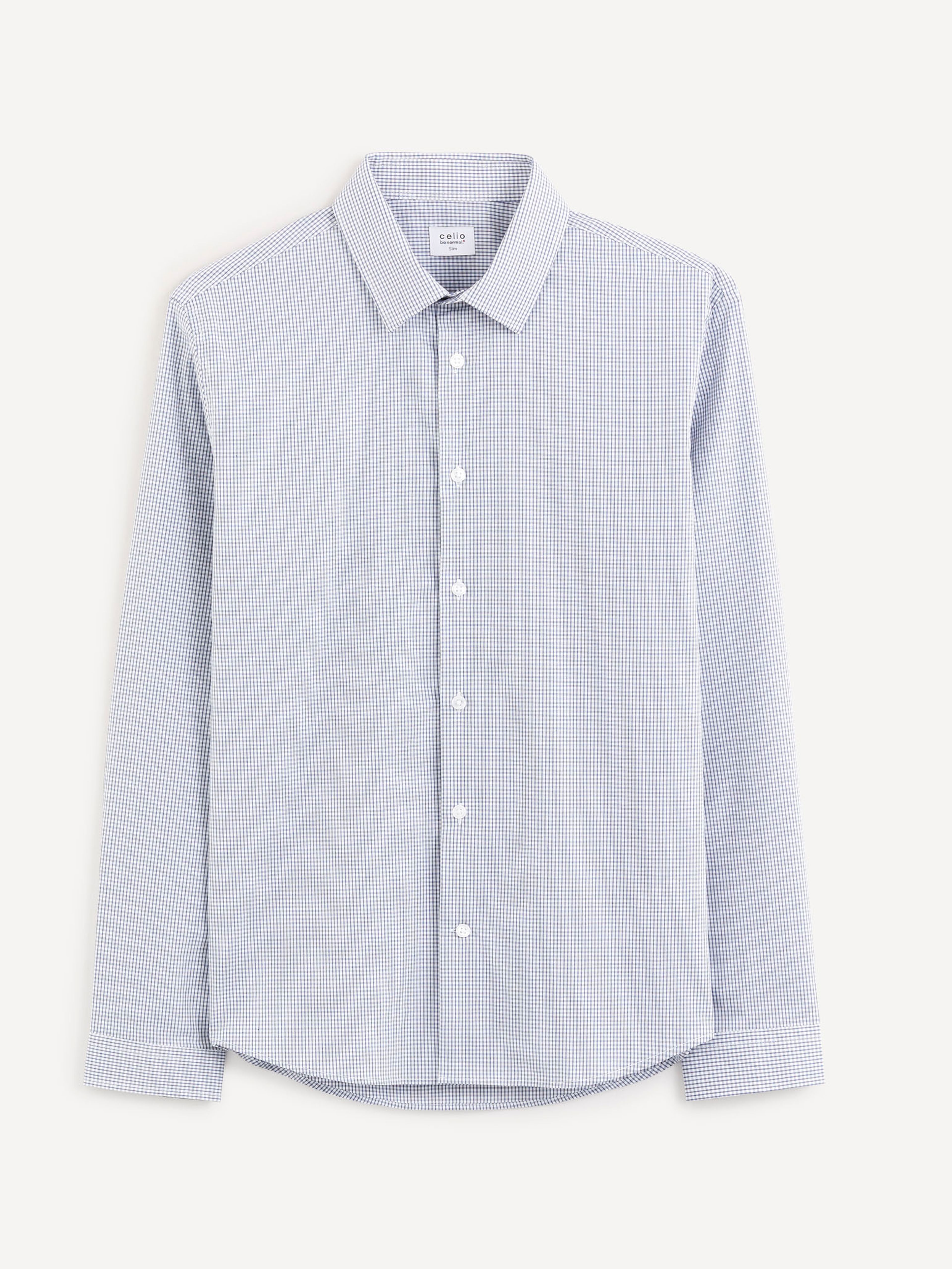 Košile Baburo slim drobná kostka
