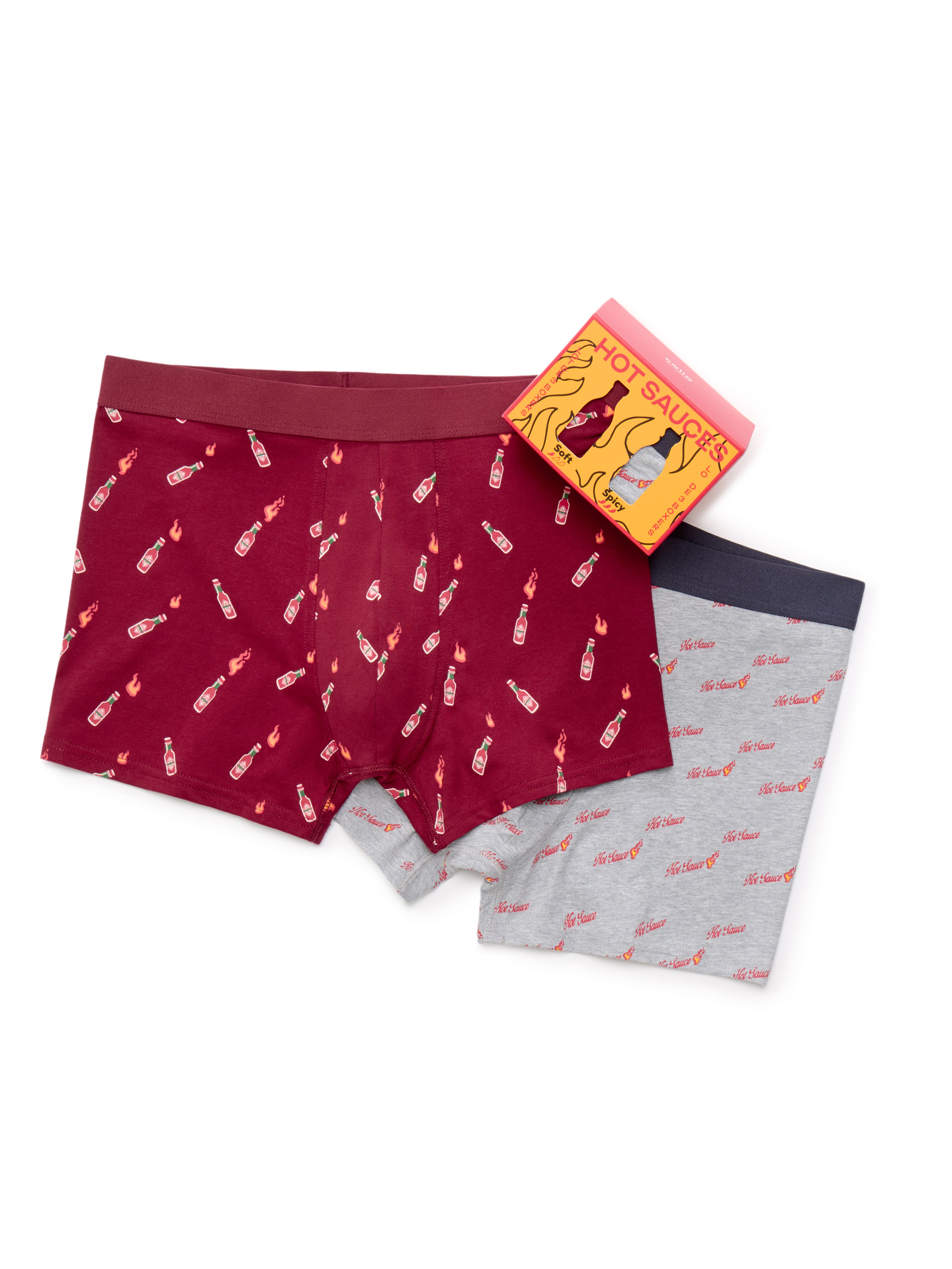Darčekové balenie boxeriek Hot Sauce