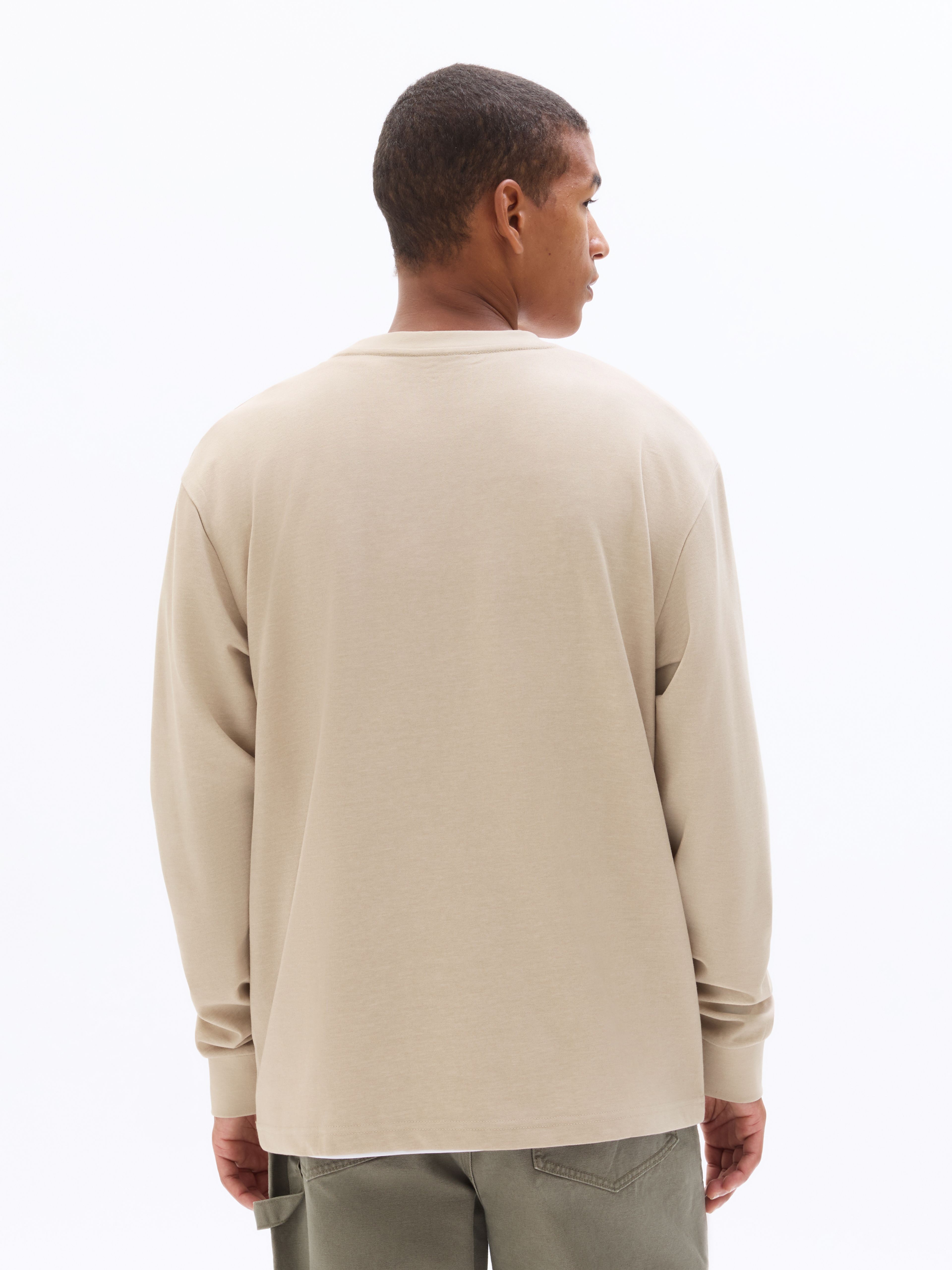 Tričko Leheml oversize s dlouhým rukávem - 004