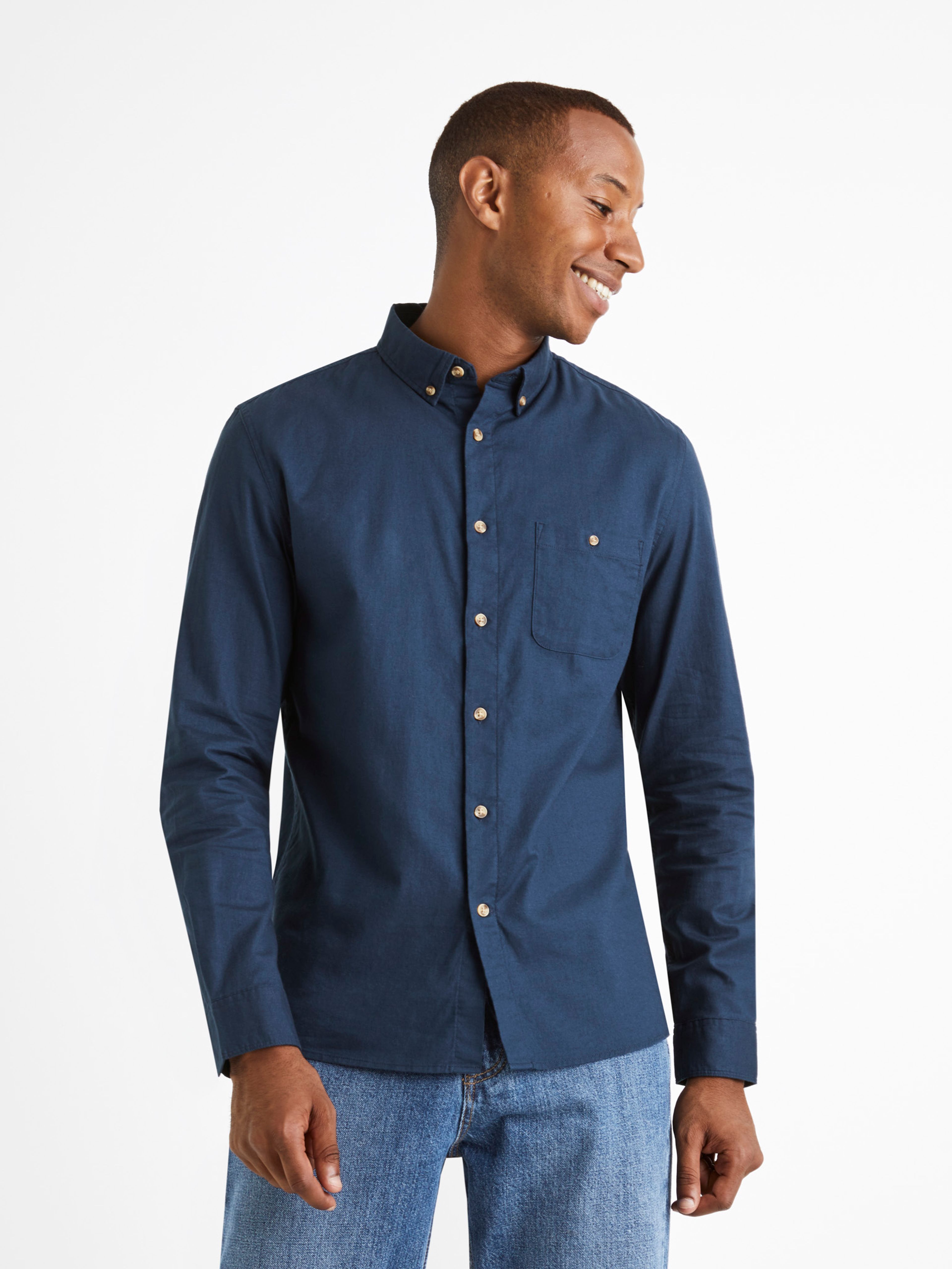 Košile twill regular Carobone