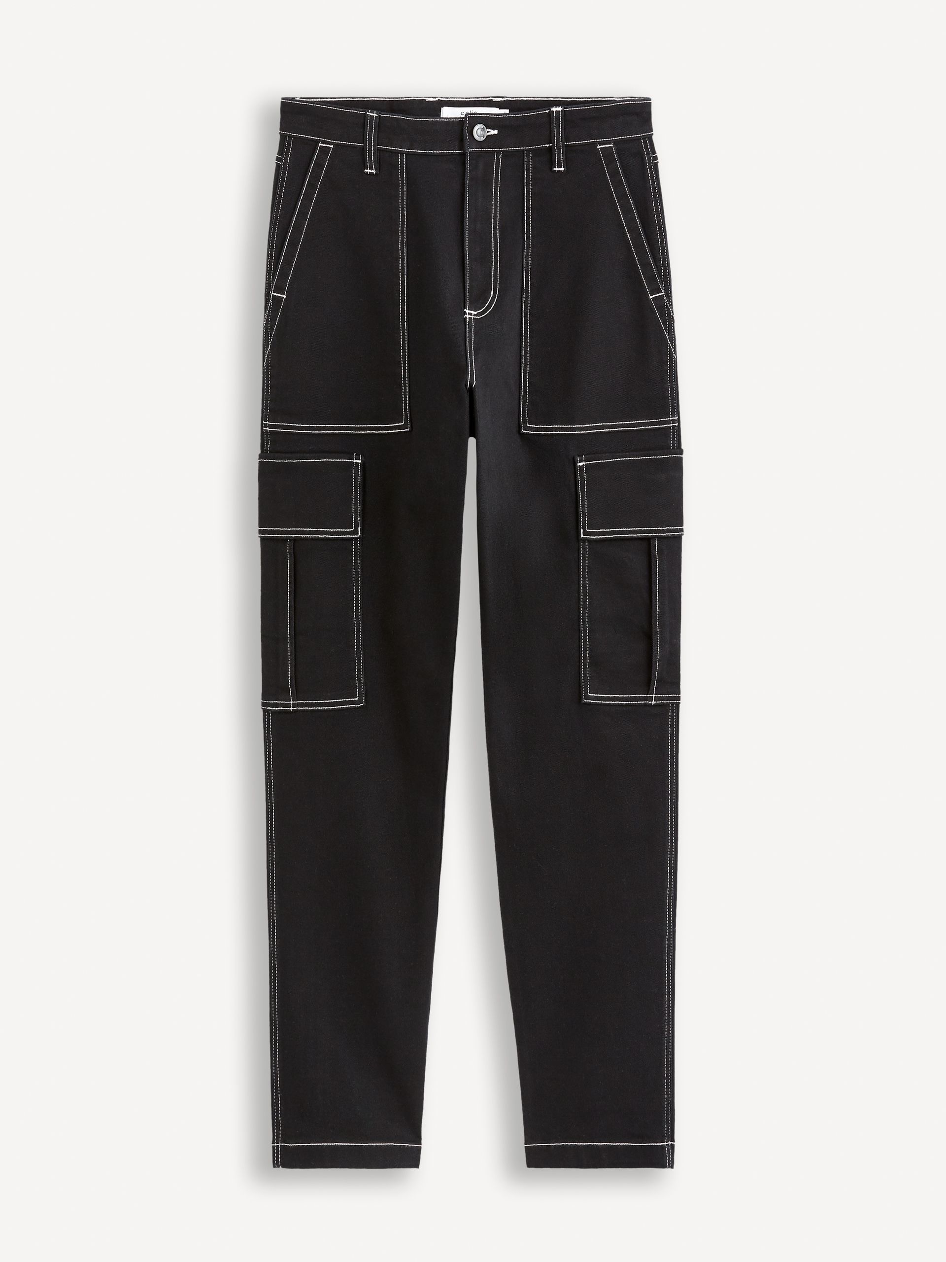 Volné cargo kalhoty Gocontrast - 001