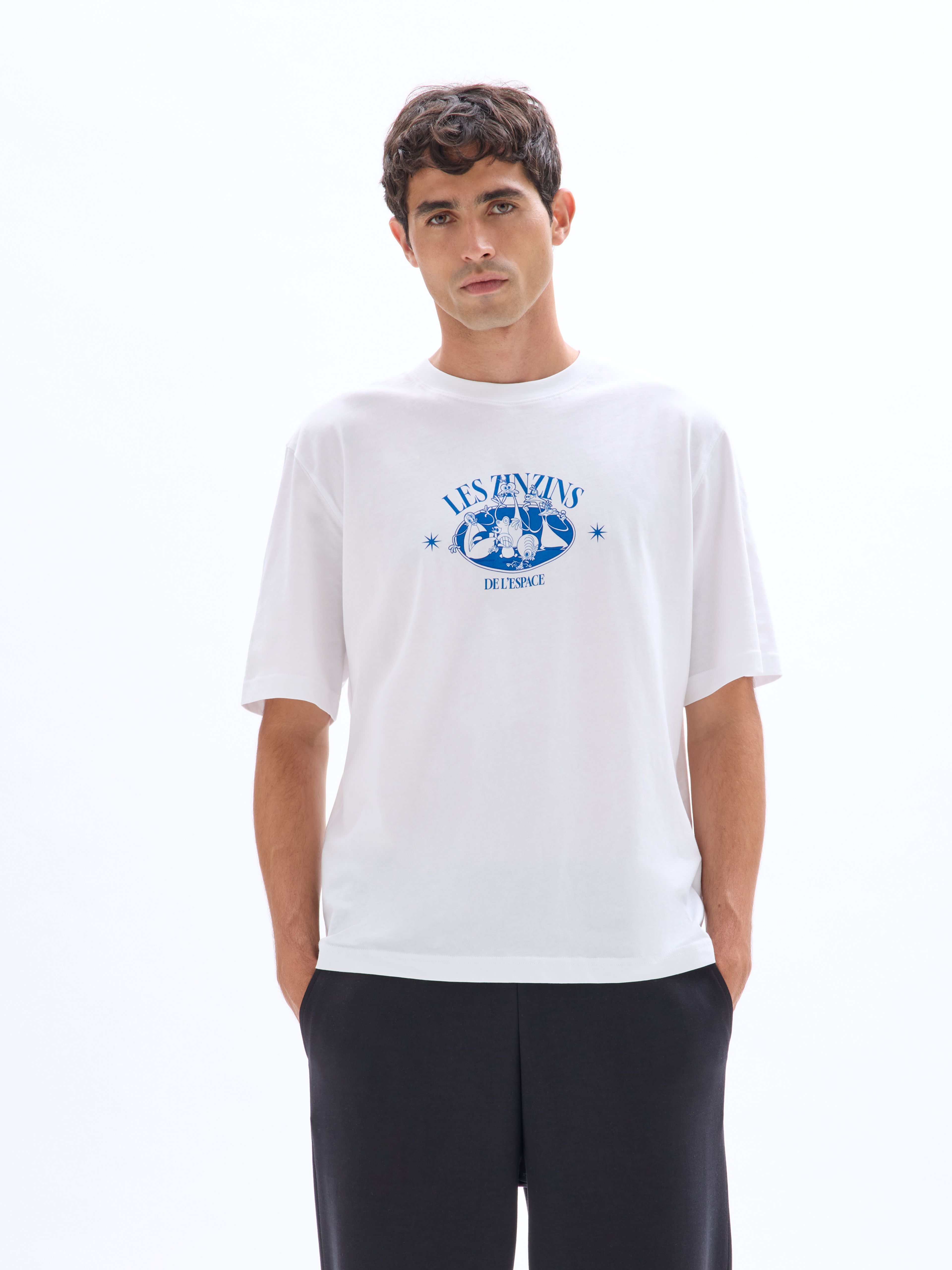 Tričko Les Zinzins oversize - 003