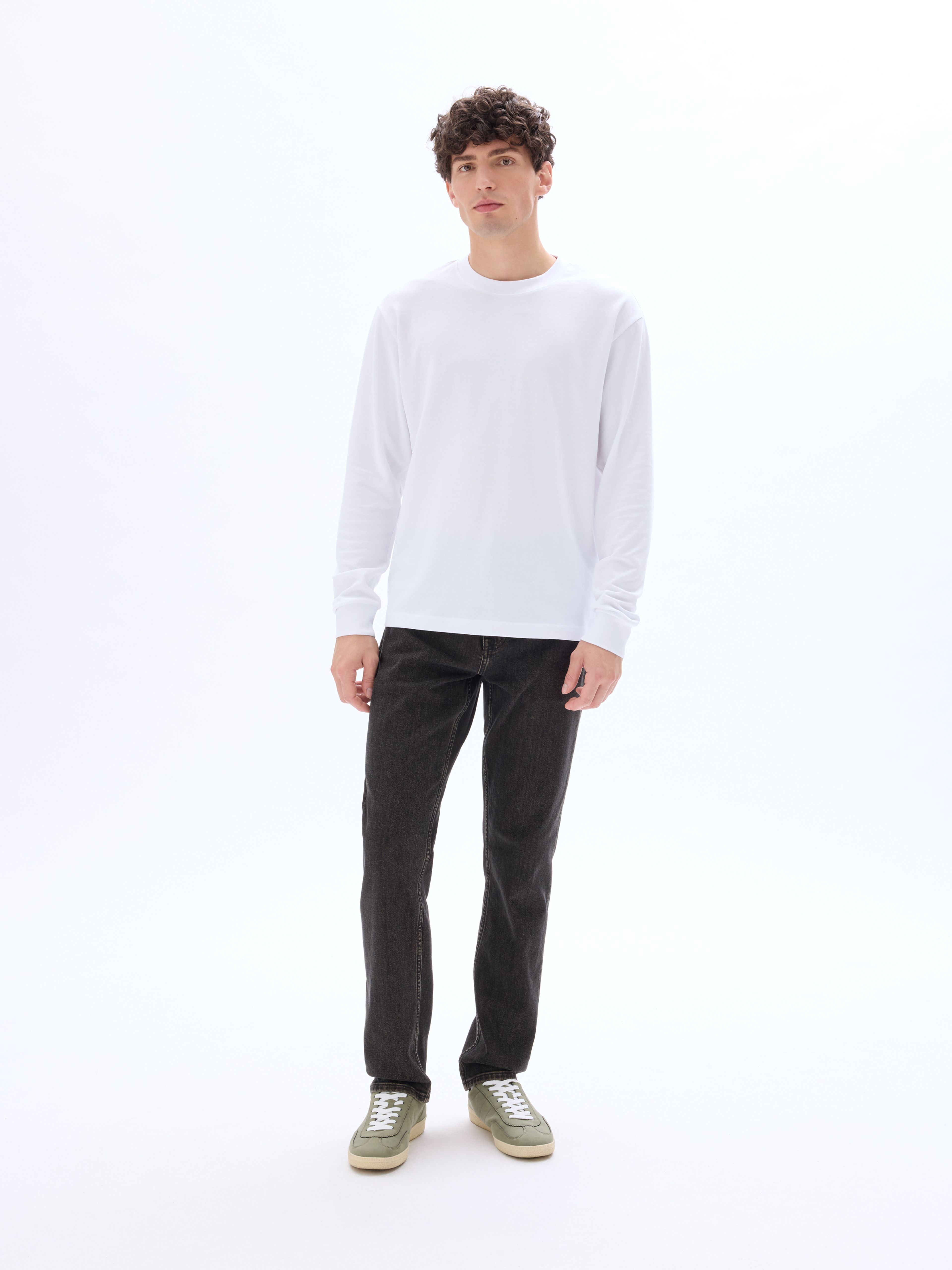 Tričko Leheml oversize s dlouhým rukávem - 002