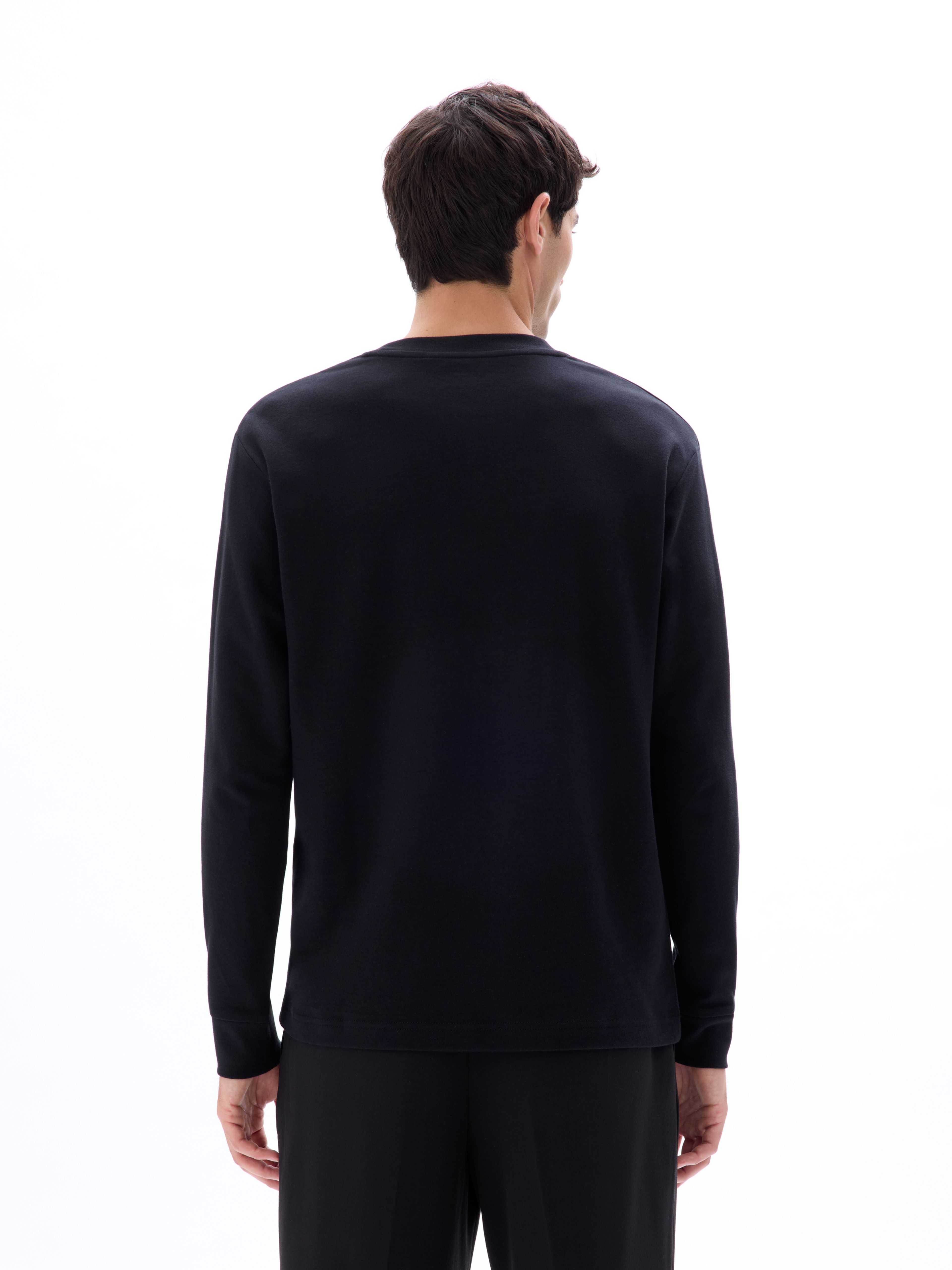Tričko Leheml oversize s dlouhým rukávem - 004