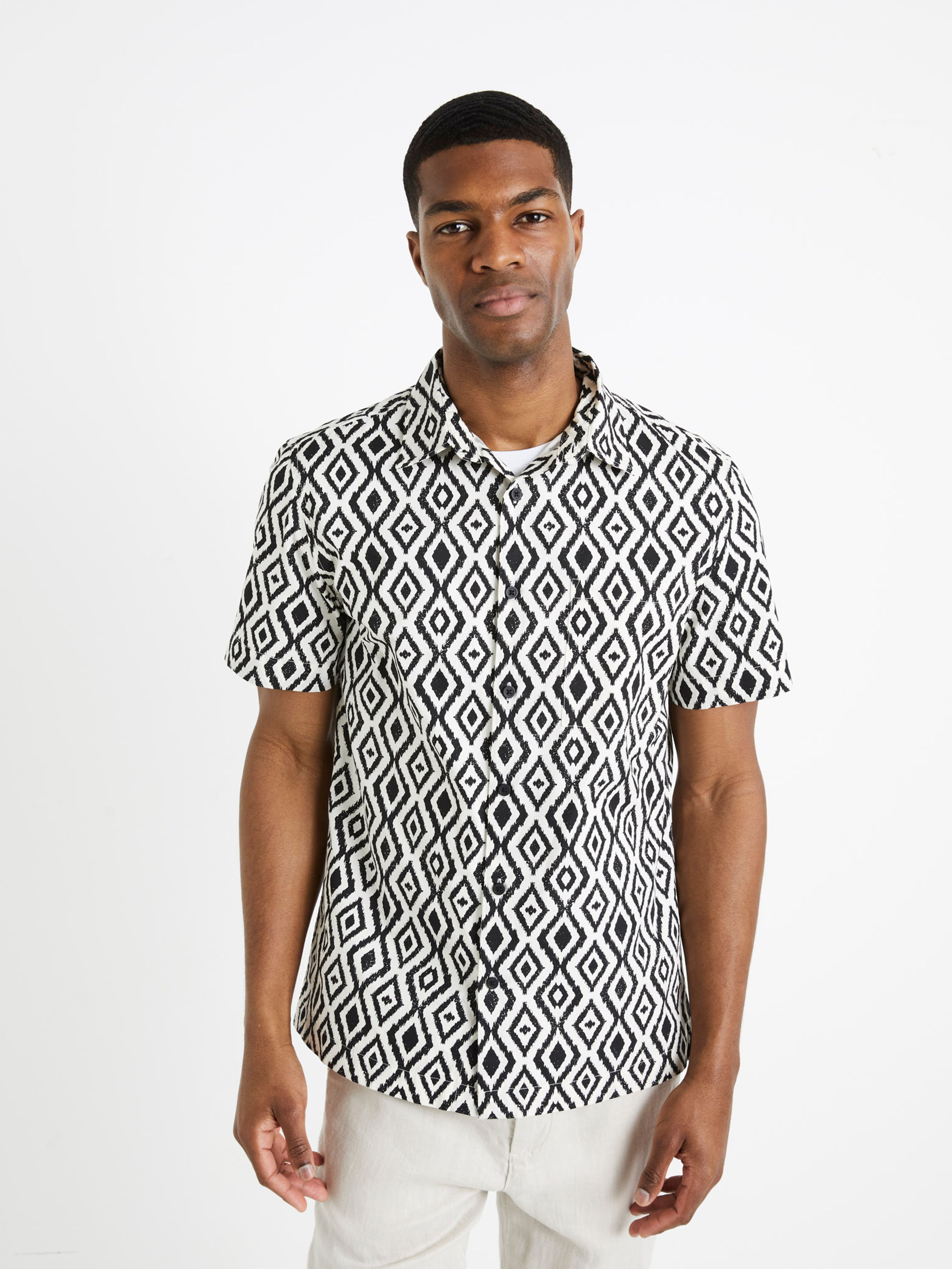 Vzorovaná košeľa Daprinta