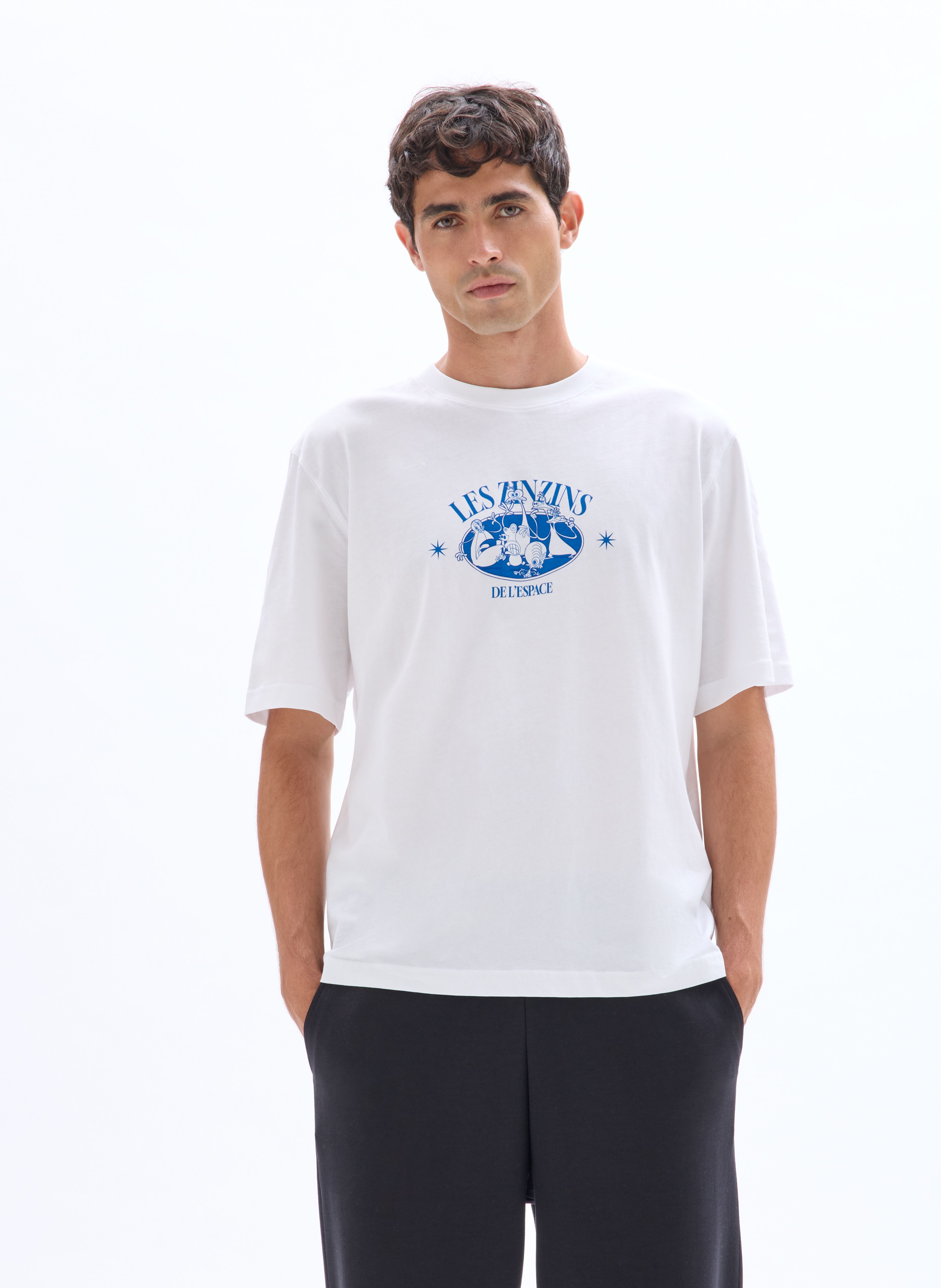 Tričko Les Zinzins oversize - 003