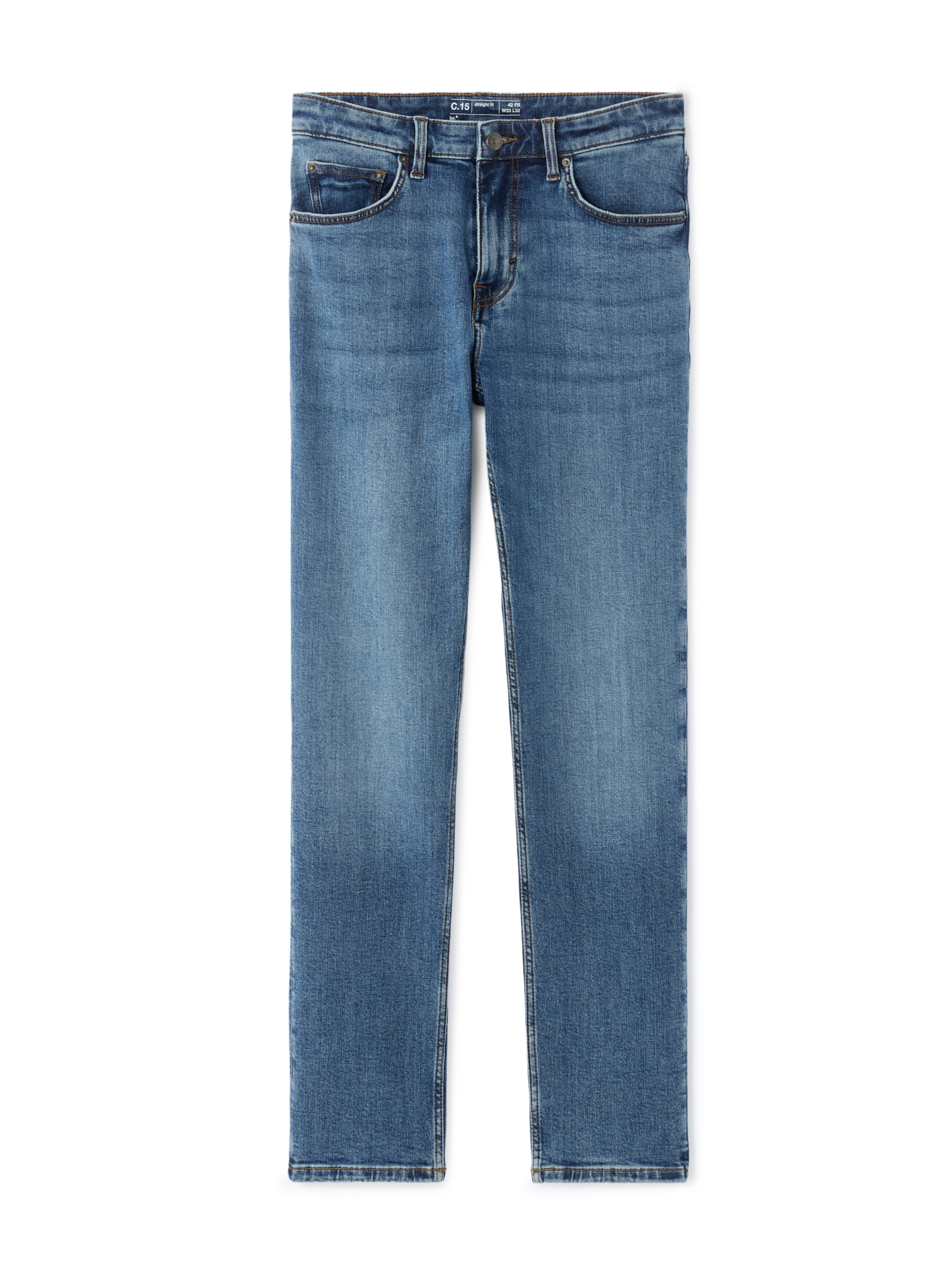 Džínsy C15 straight Straightel