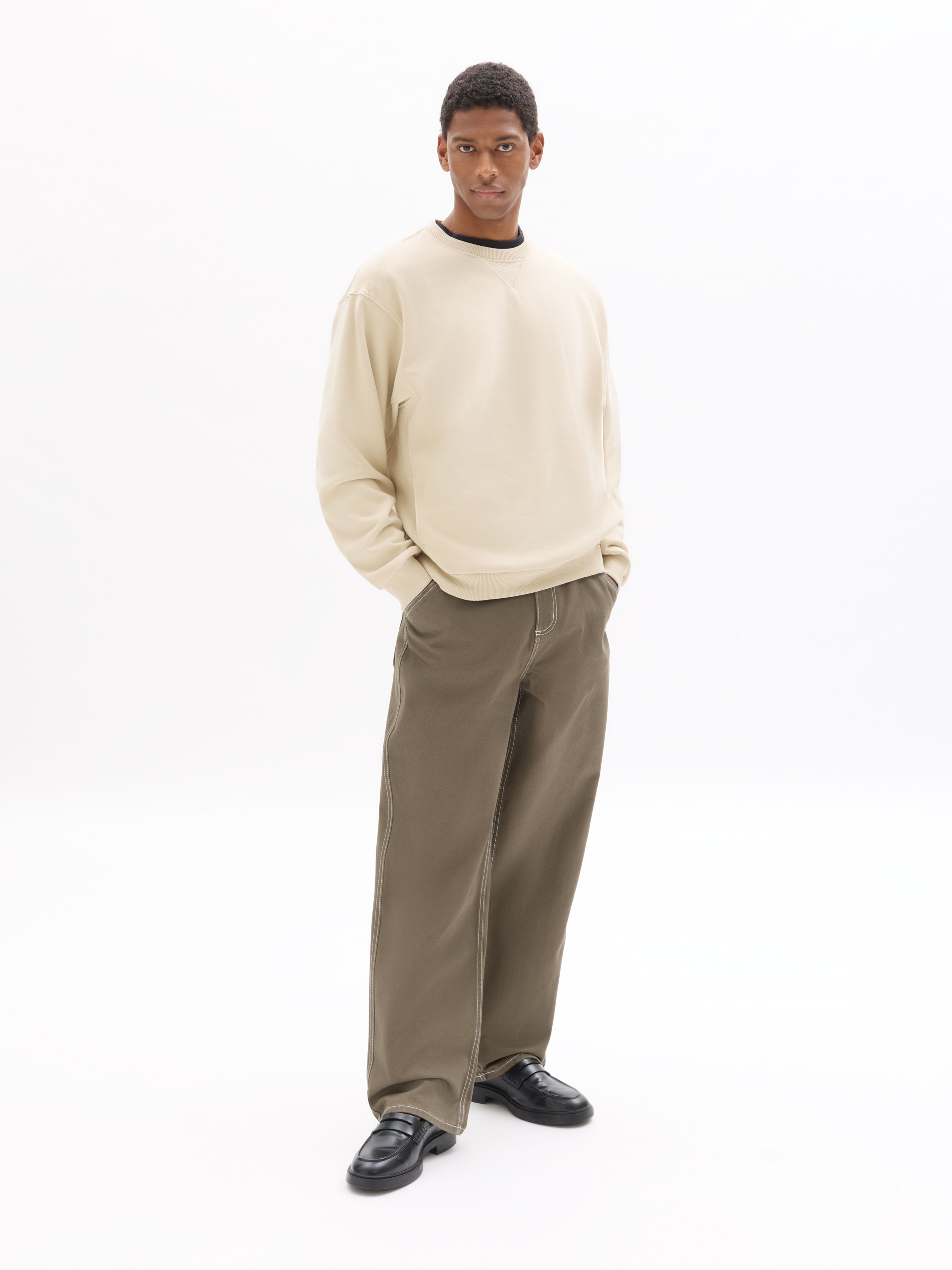 Mikina Nestrib oversize - 002
