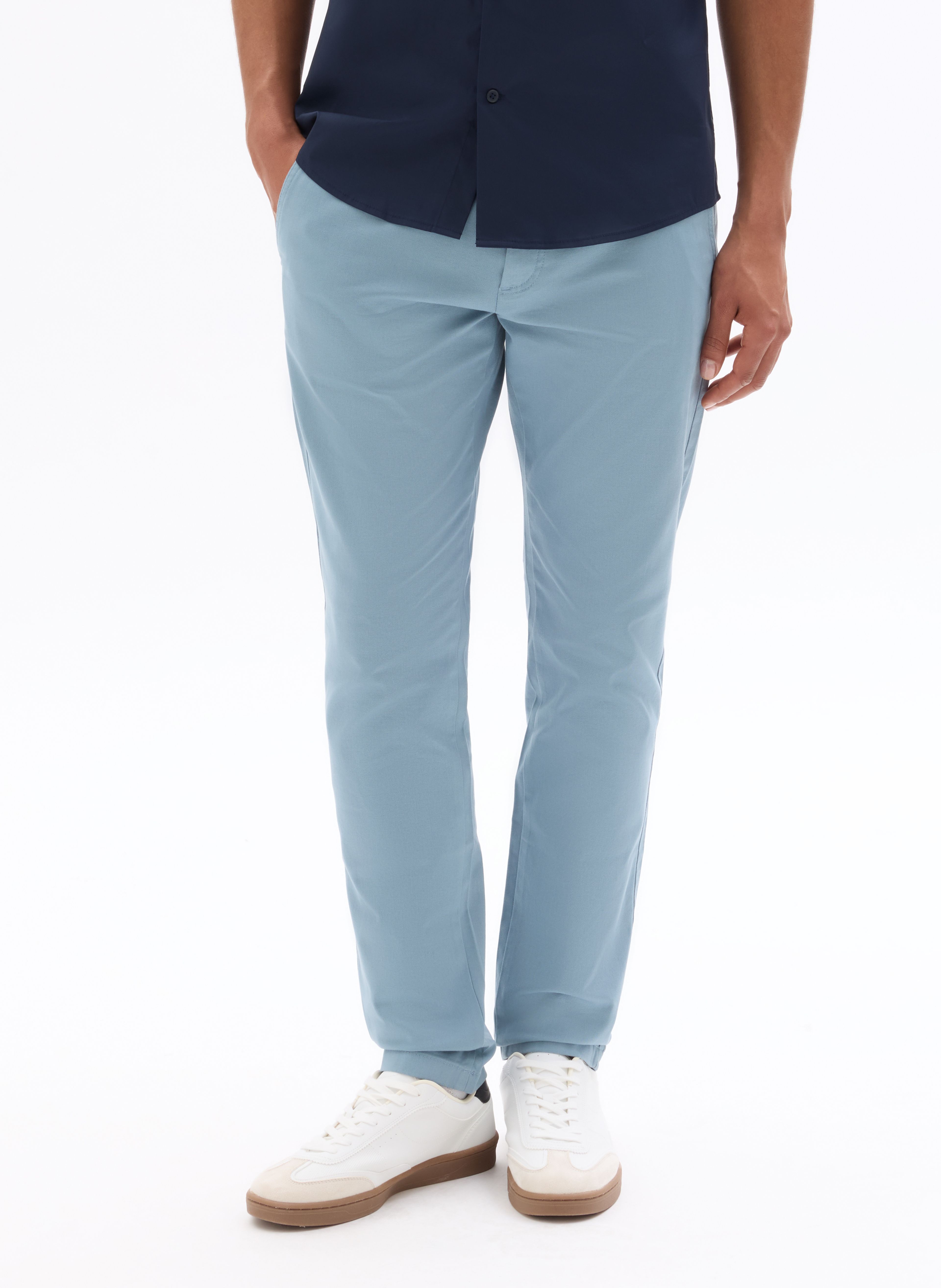 Kalhoty chino slim Tocharles - 003