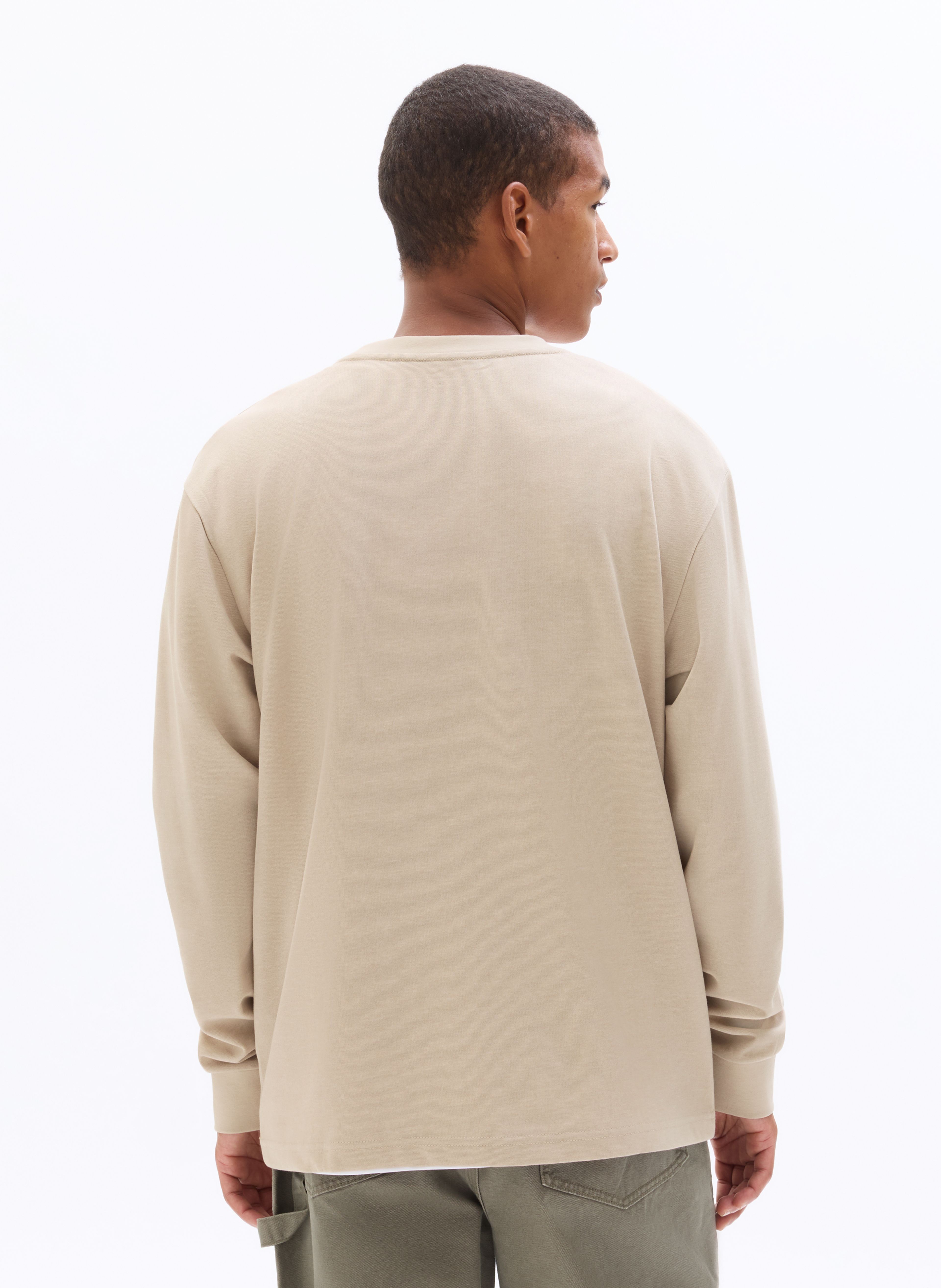 Tričko Leheml oversize s dlouhým rukávem - 004