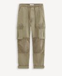 Kalhoty cargo Fovelour-Khaki - 001