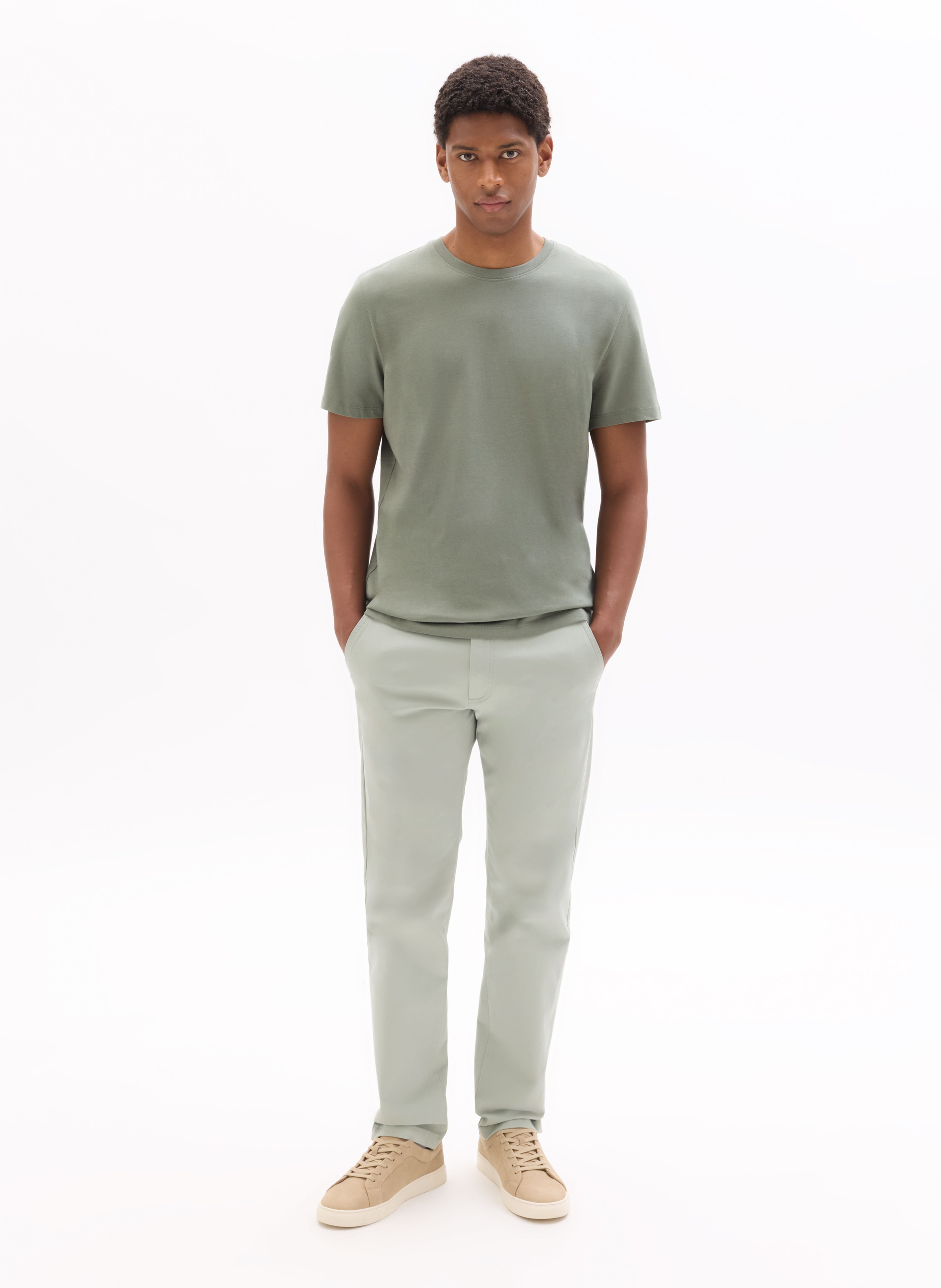 Kalhoty chino slim Tocharles - 002