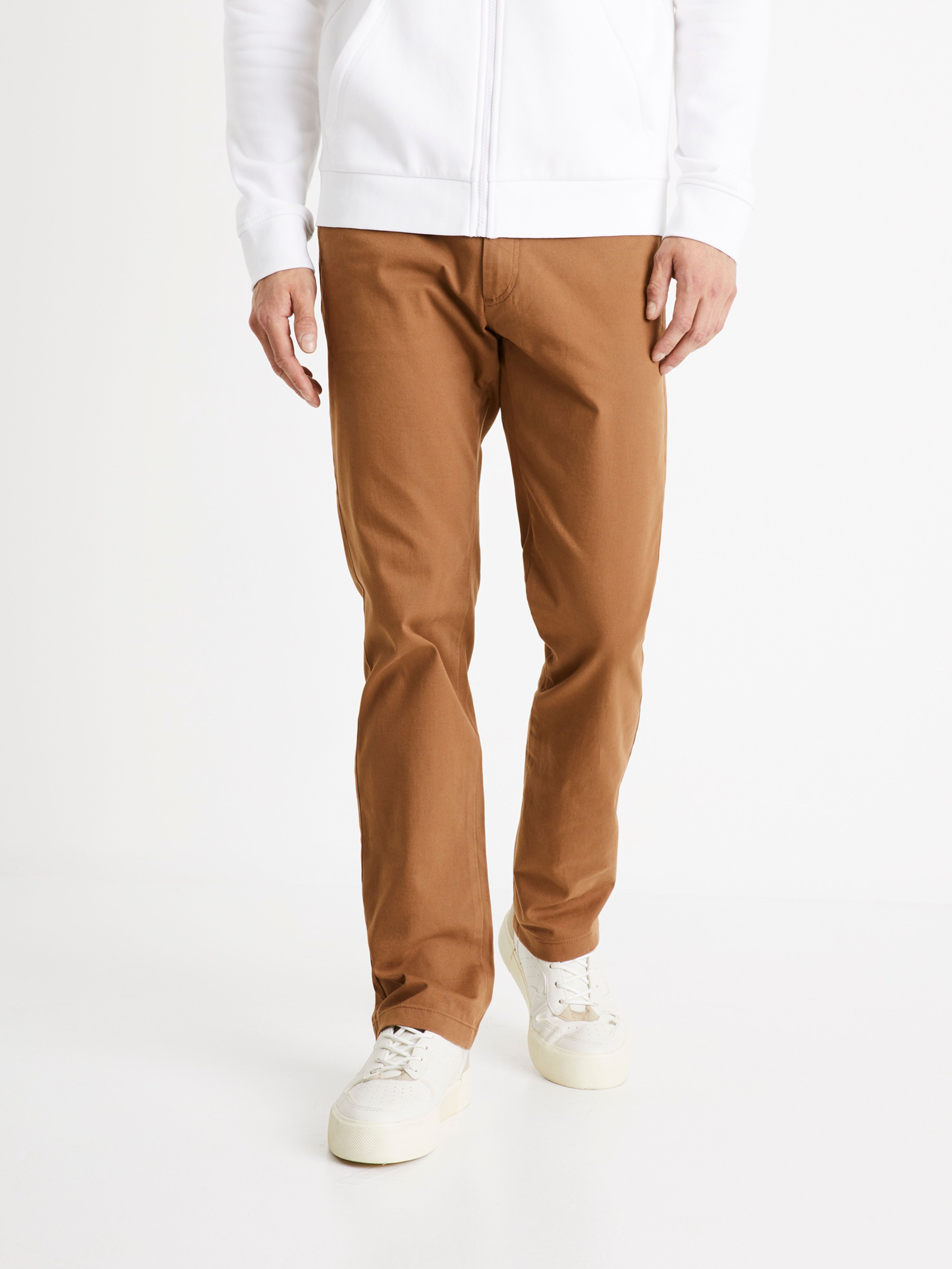 Nohavice chino straight twill Tohenri