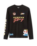 Tričko Nascar-Čierna - 001