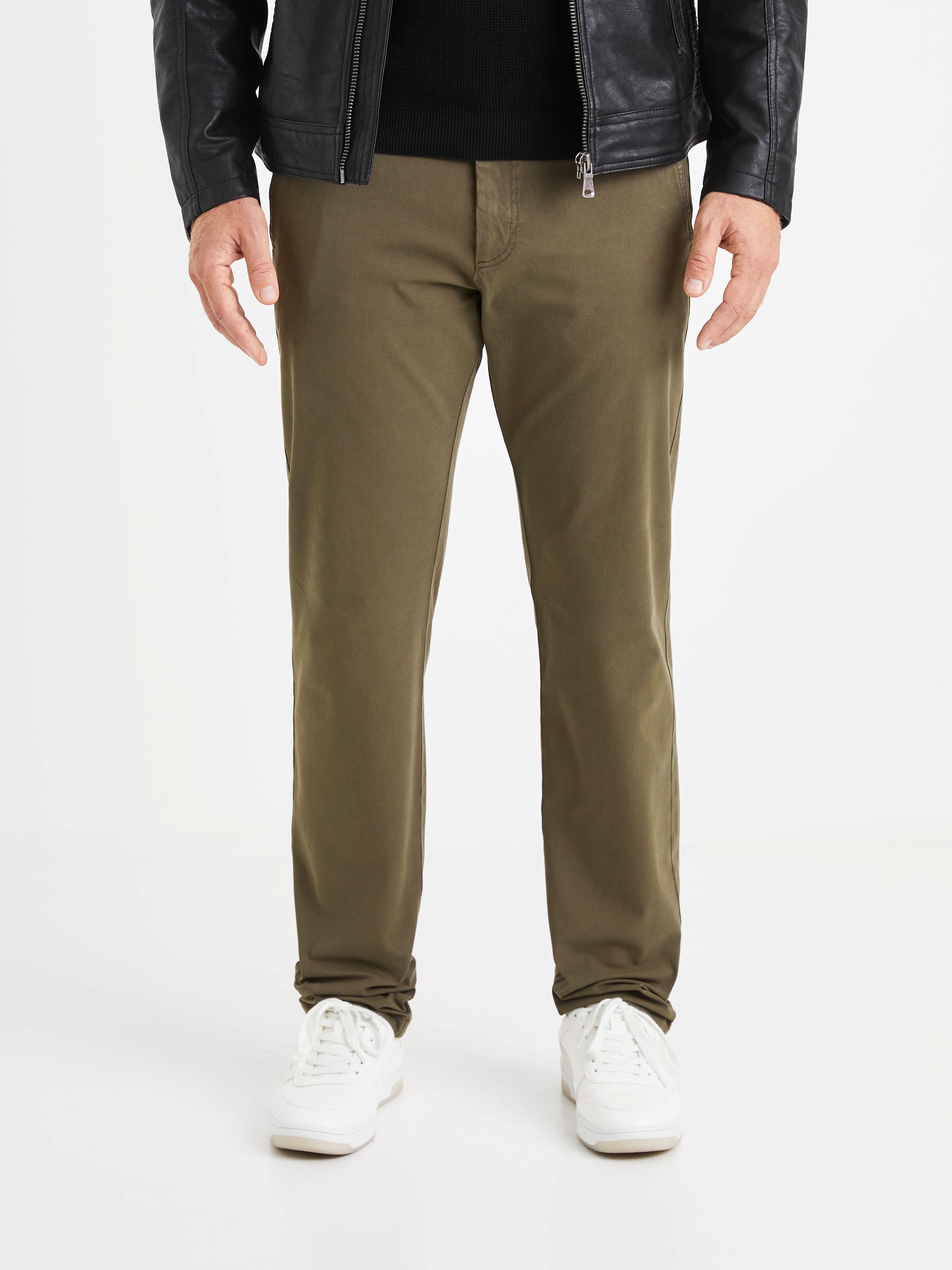 Kalhoty chino slim Tocharles - 002