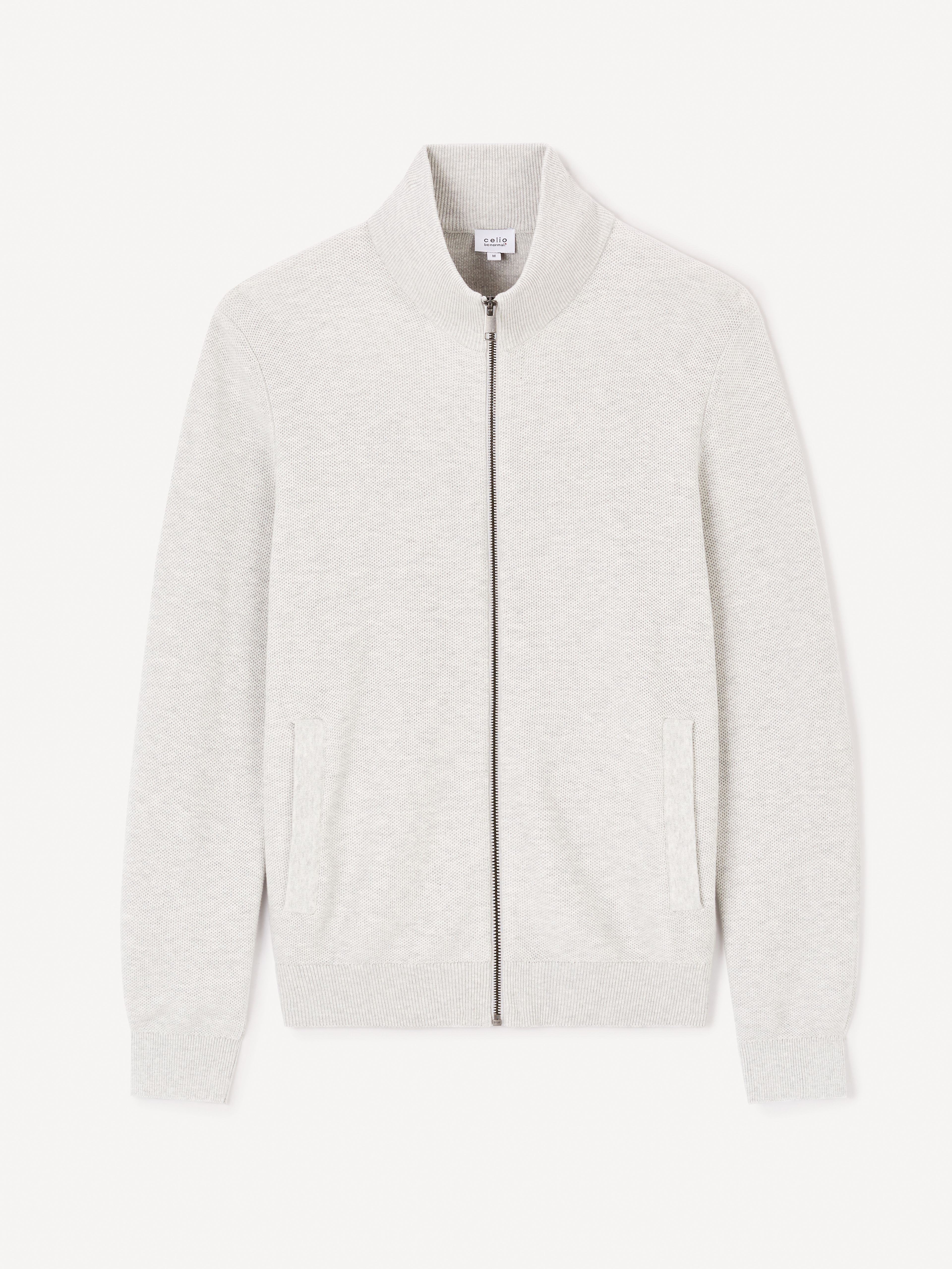 Sveter s golierom na zips Jelimzip