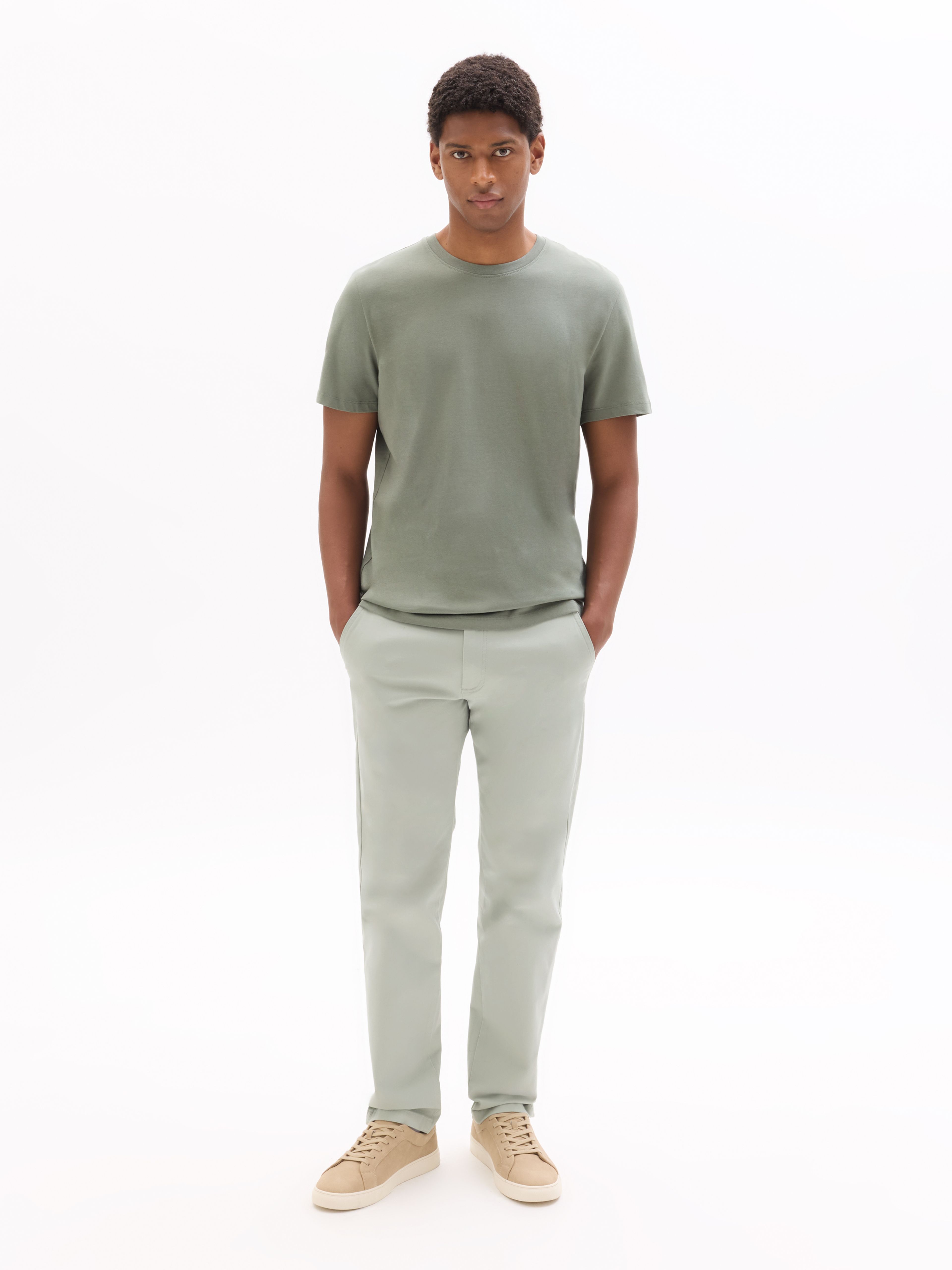 Kalhoty chino slim Tocharles - 002